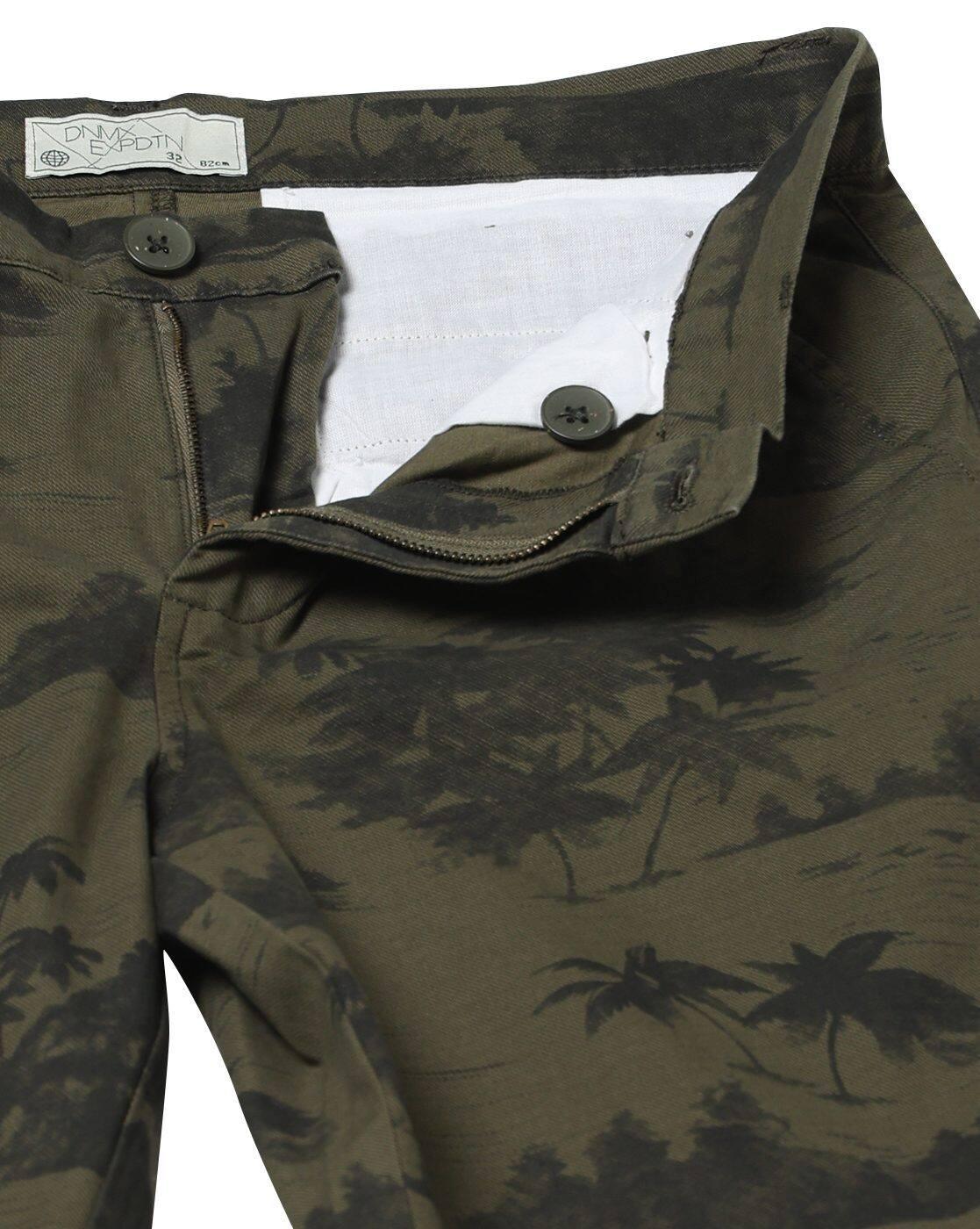 DNMX | Men Printed Regular Fit Shorts|4
