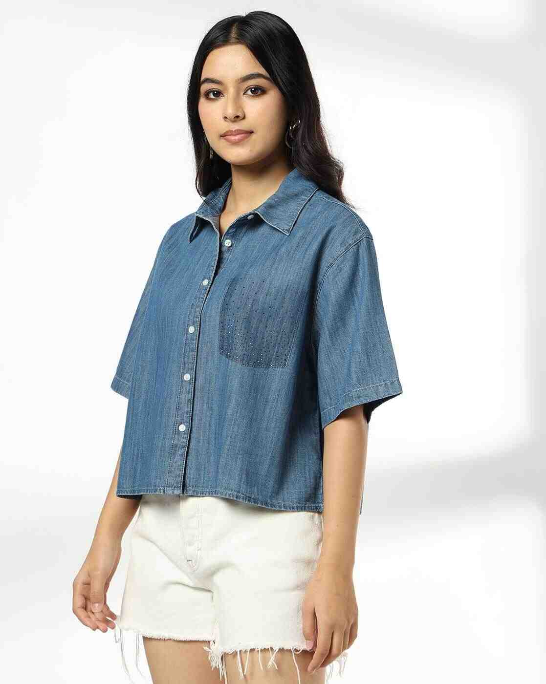 DNMX | Women Relaxed FIt Classic Shirt|1