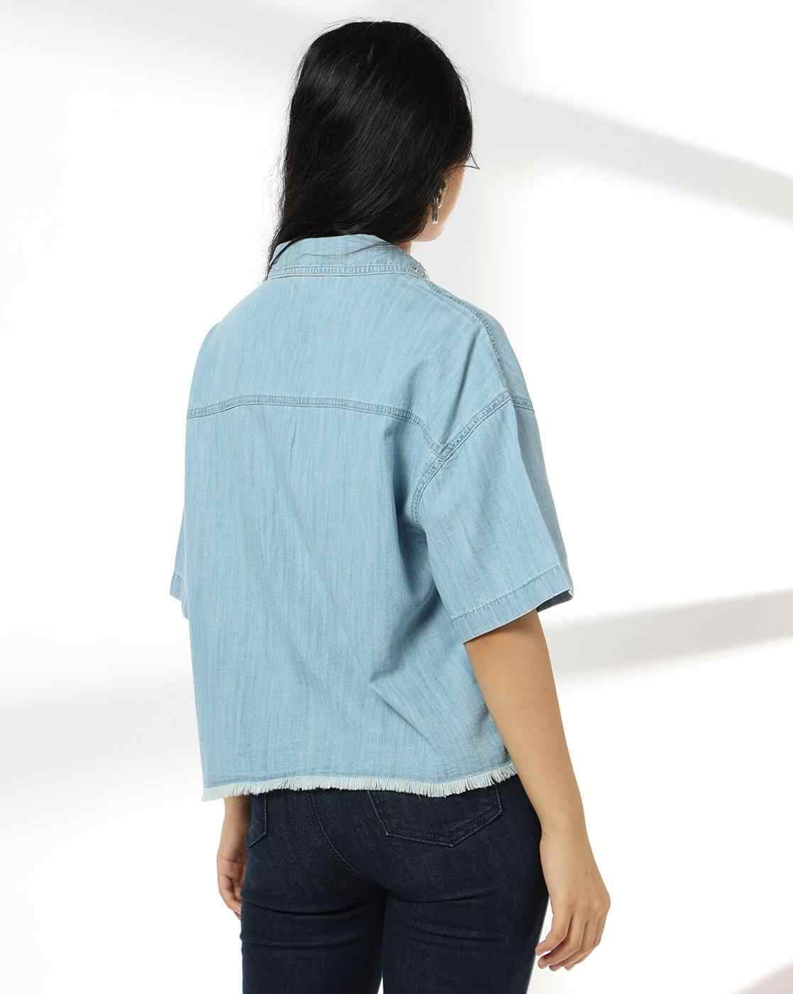 DNMX | Women Relaxed FIt Classic Shirt|2