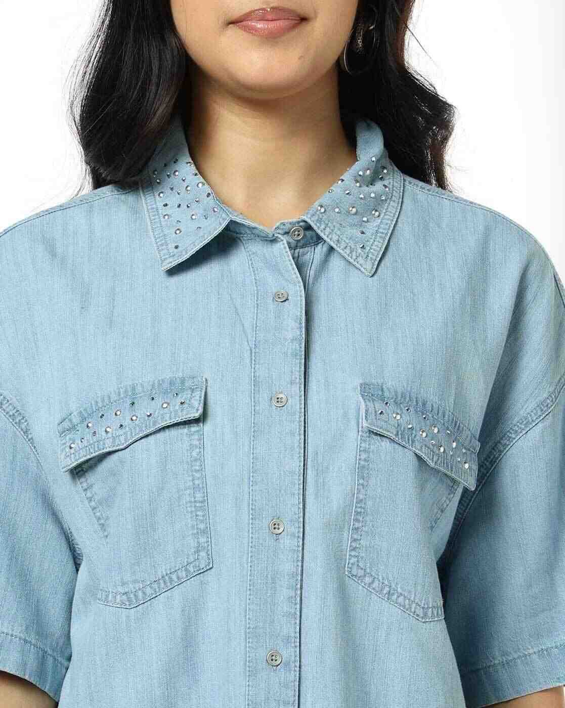 DNMX | Women Relaxed FIt Classic Shirt|3