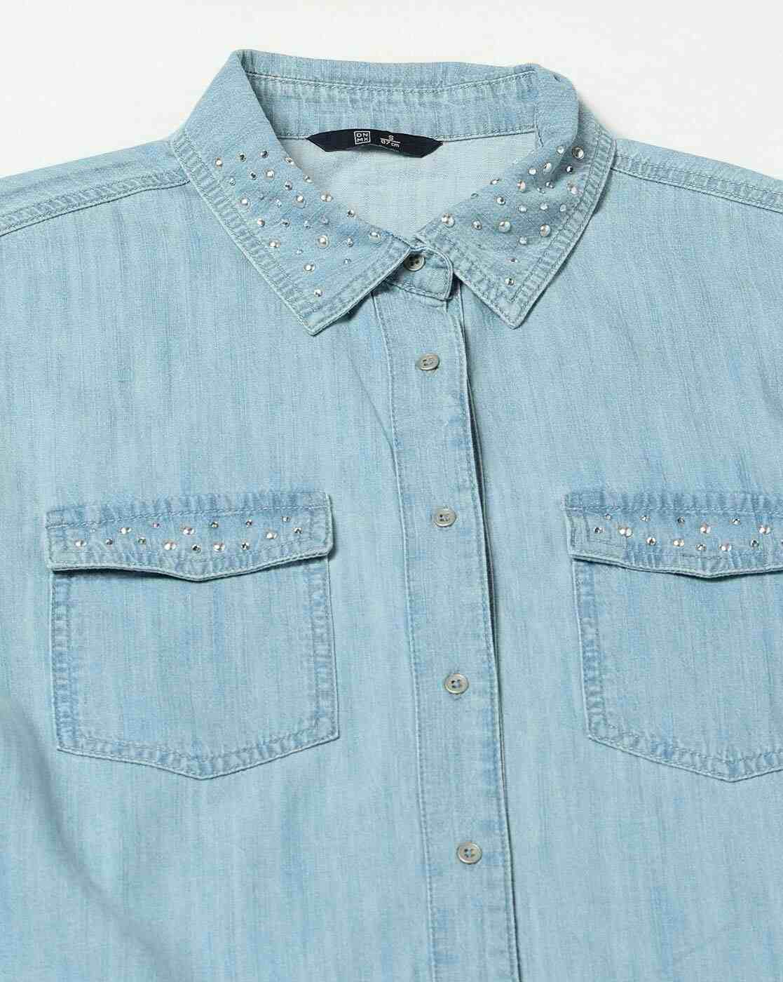 DNMX | Women Relaxed FIt Classic Shirt|4