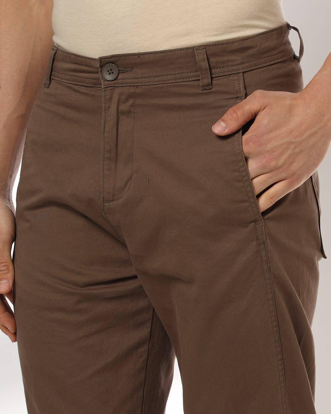DNMX | Me Regular Fit Flat-Front Trousers|3
