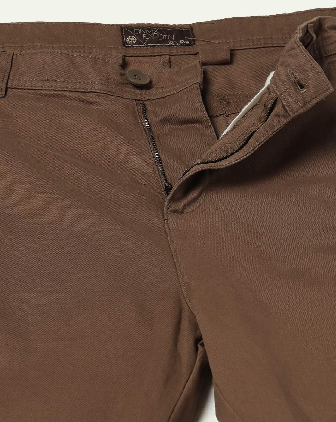 DNMX | Me Regular Fit Flat-Front Trousers|4