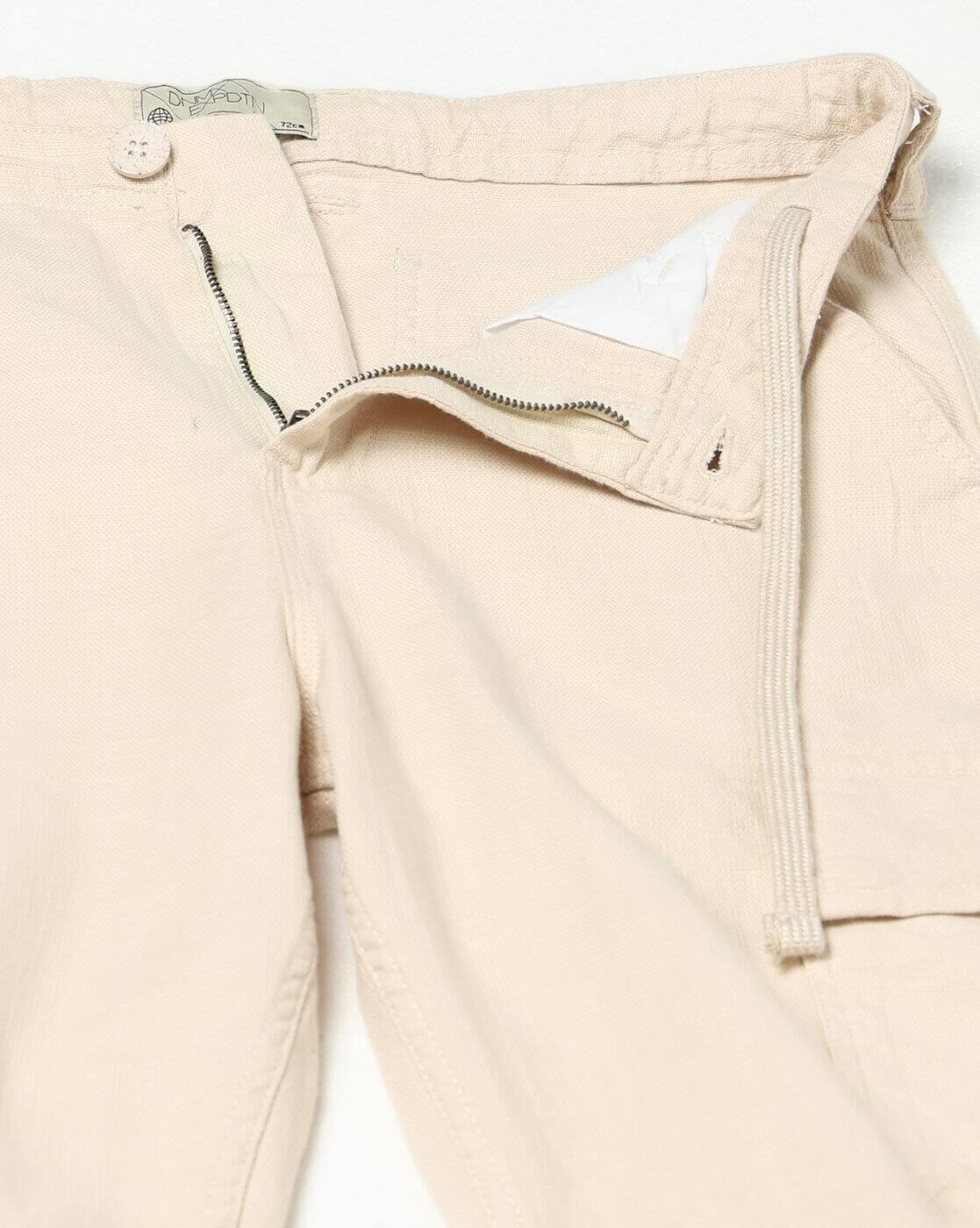 DNMX | Men Mid-Rise Loose Fit Cargo Jeans|4