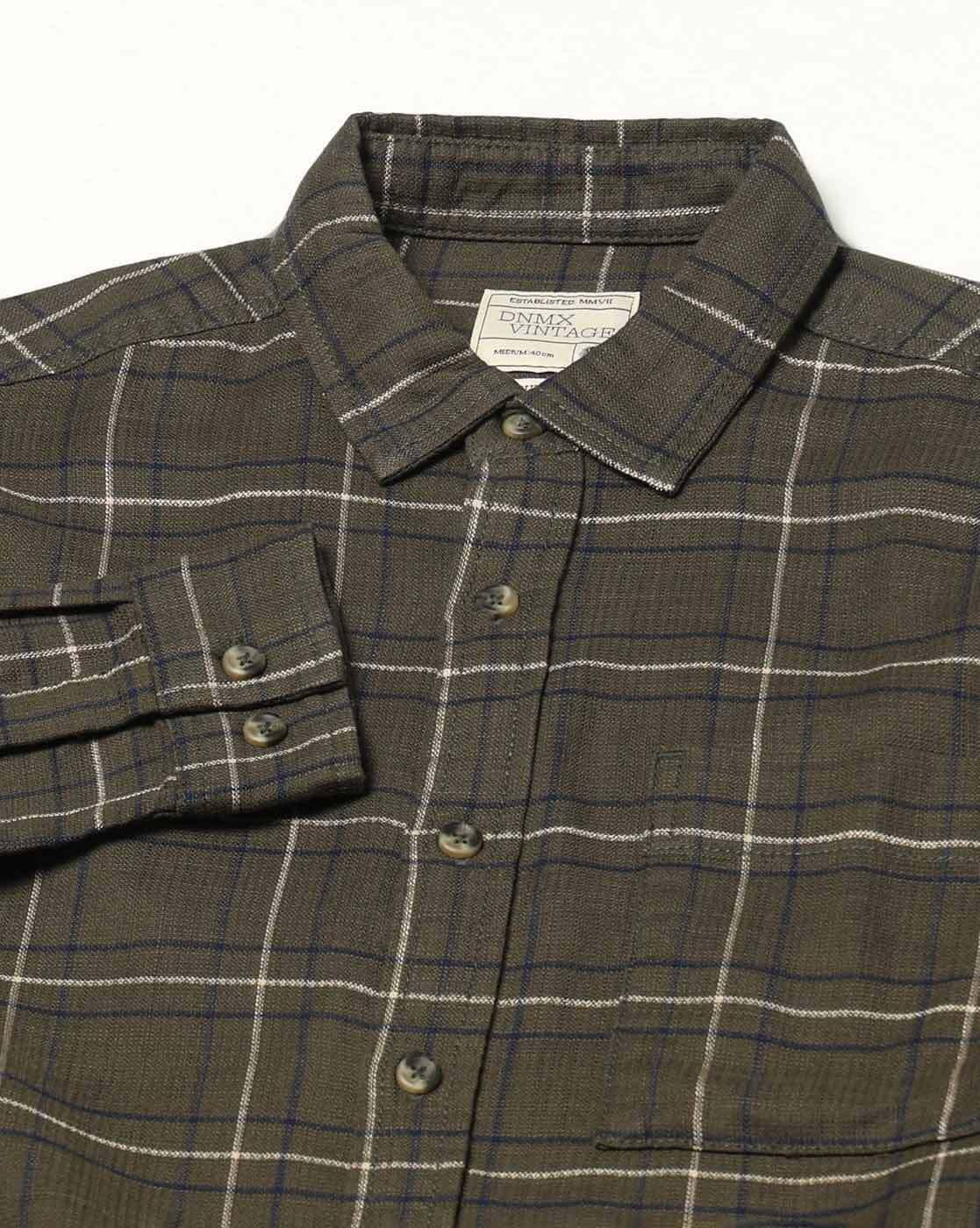 DNMX | Men Checked Regular Fit Shirt|5