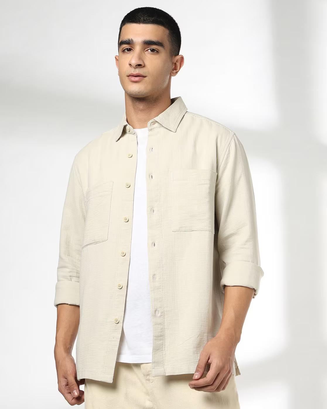 DNMX | Men Relaxed Fit Shirt|0