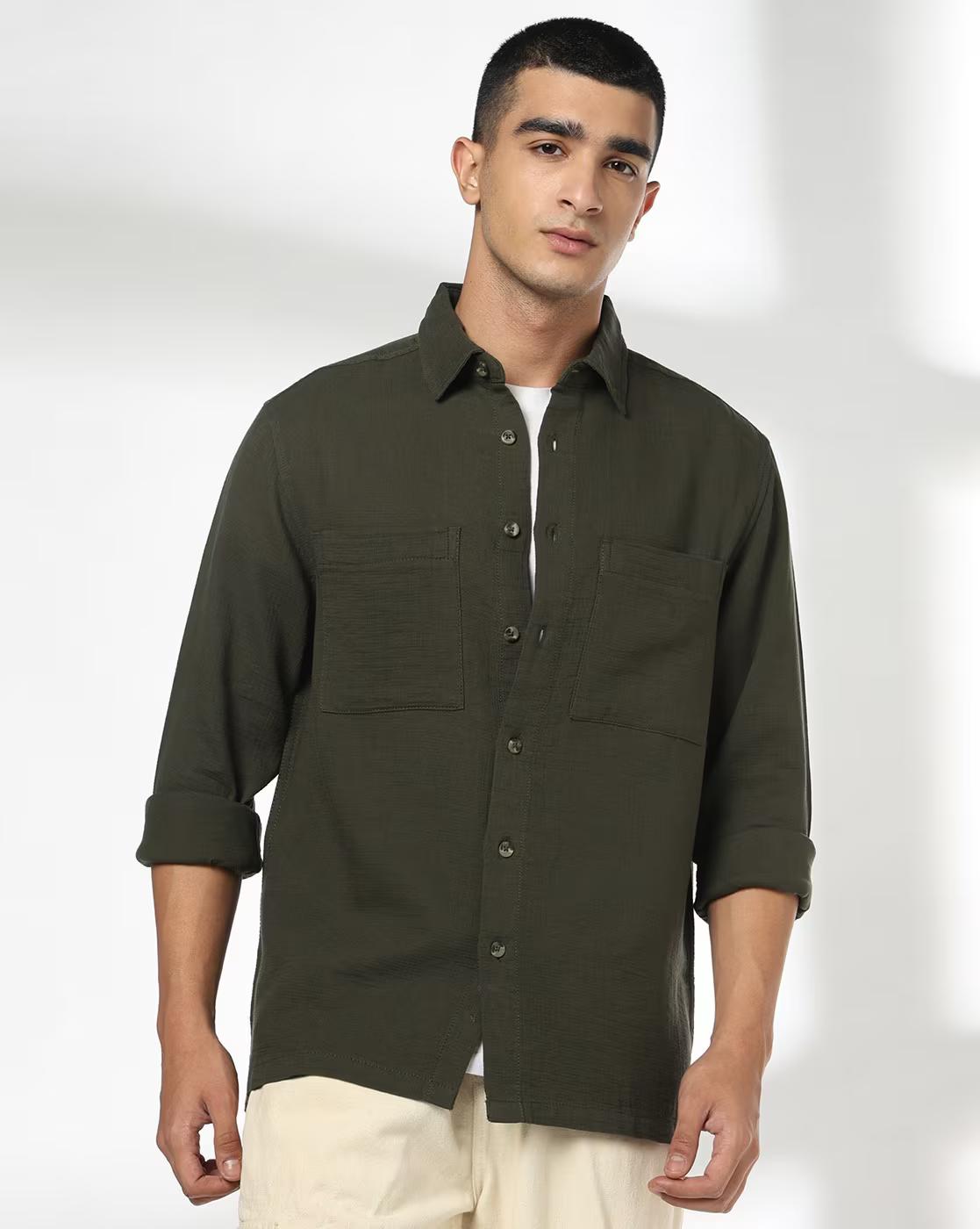 Men Relaxed Fit Shirt