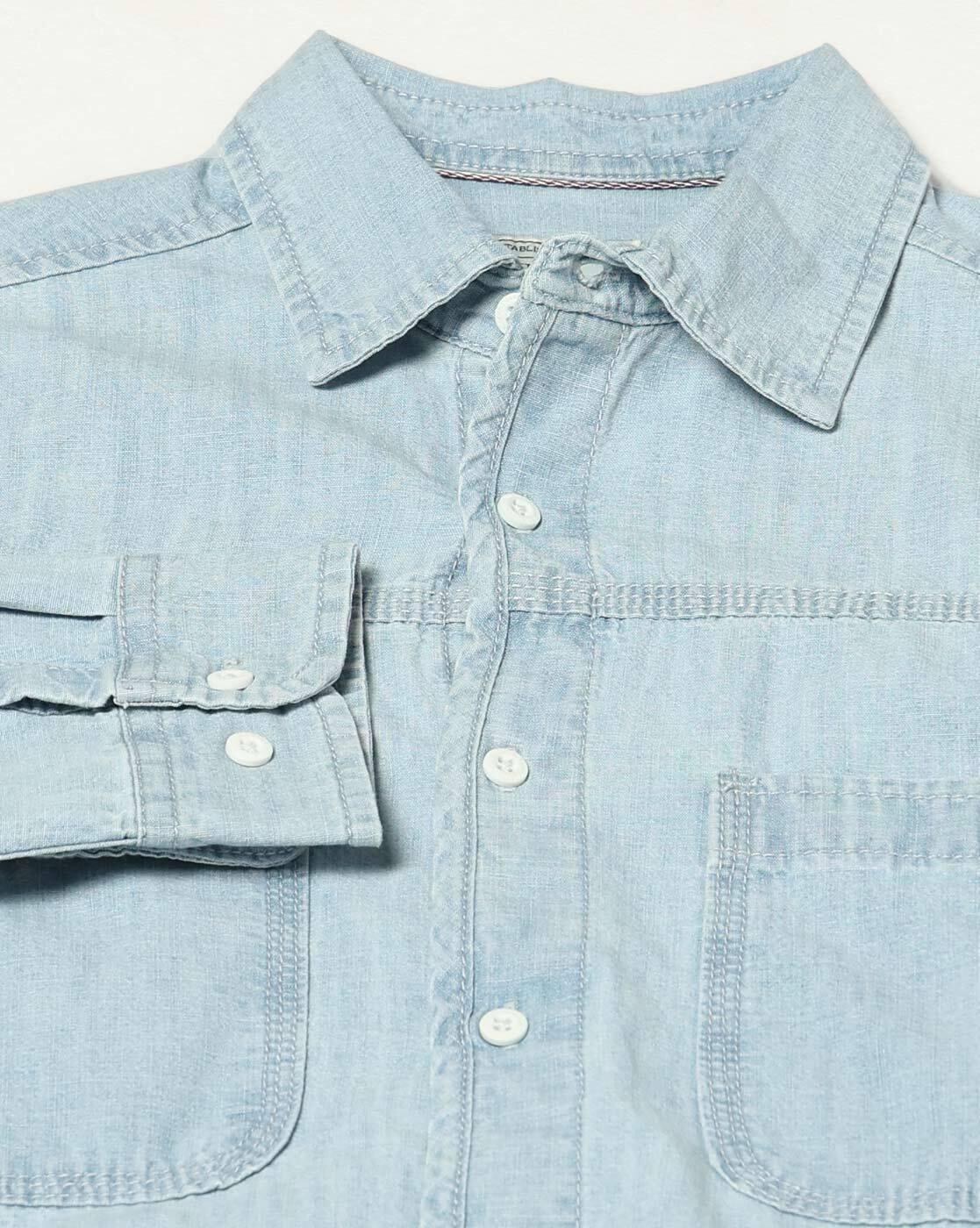 DNMX | Men Washed Regular Fit Shirt|6