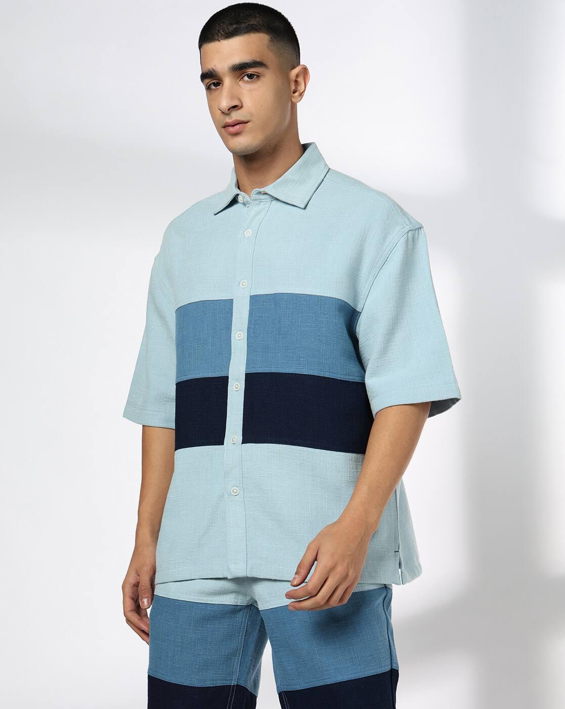 DNMX | Men Boxy Fit Classic Shirt|0