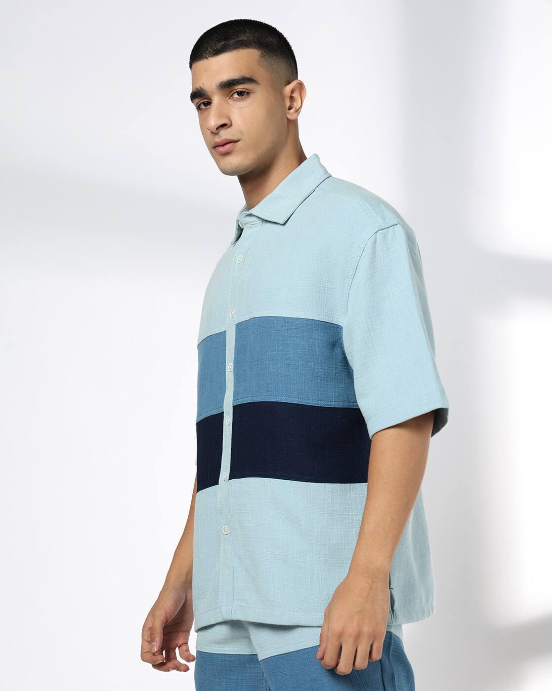 DNMX | Men Boxy Fit Classic Shirt|1