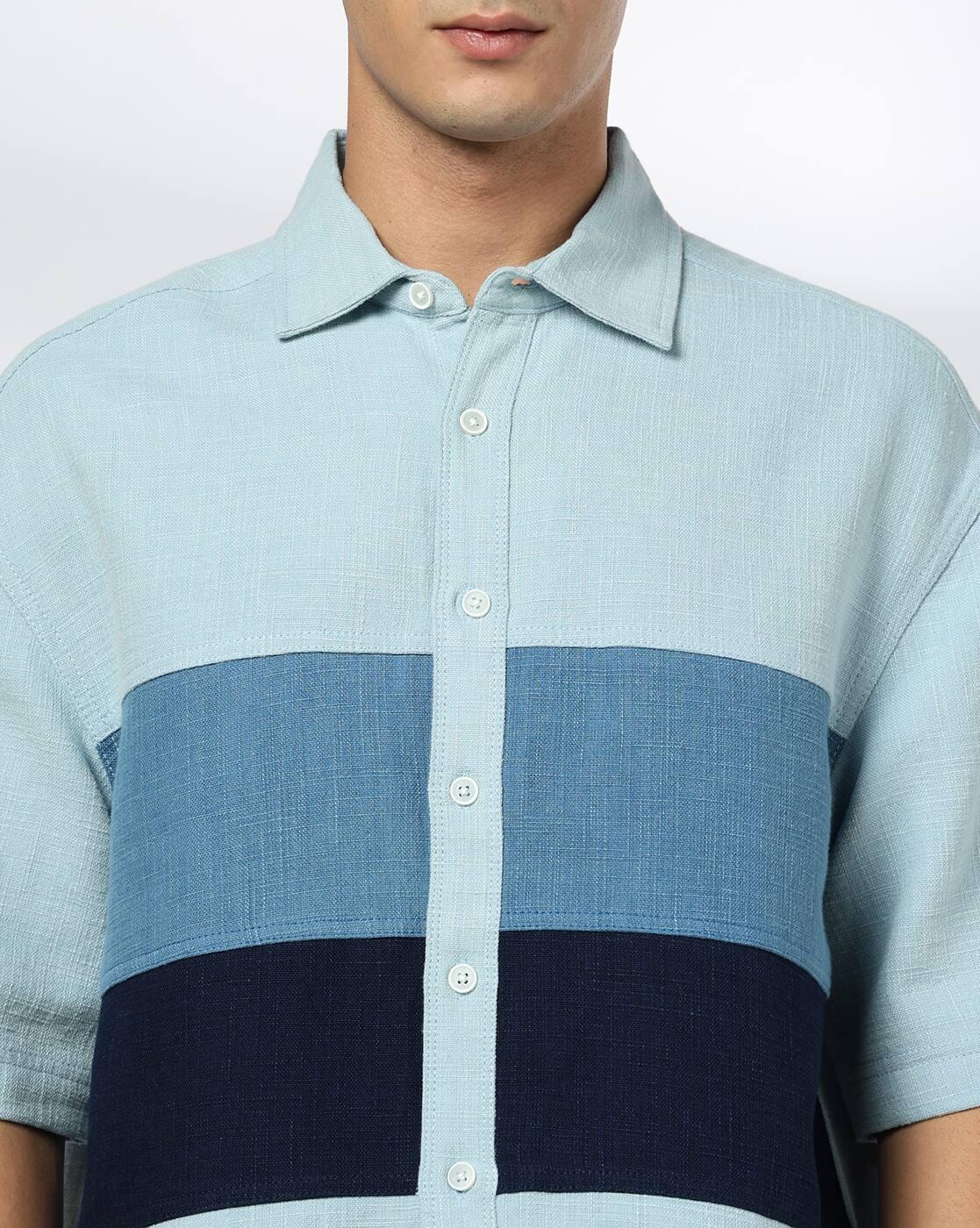 DNMX | Men Boxy Fit Classic Shirt|4