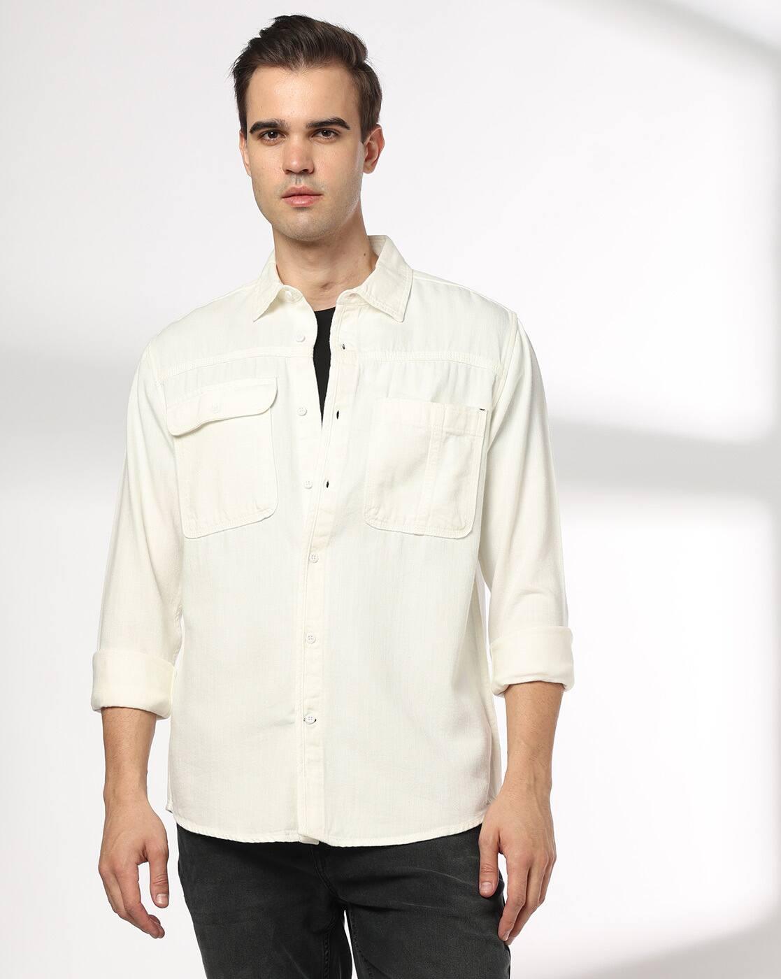 DNMX | Men Boxy Fit Casual Shirt|4