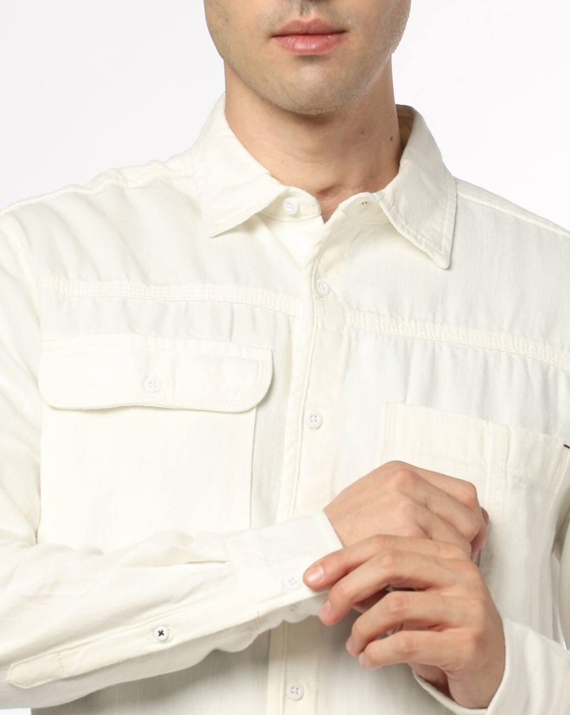 DNMX | Men Boxy Fit Casual Shirt|5