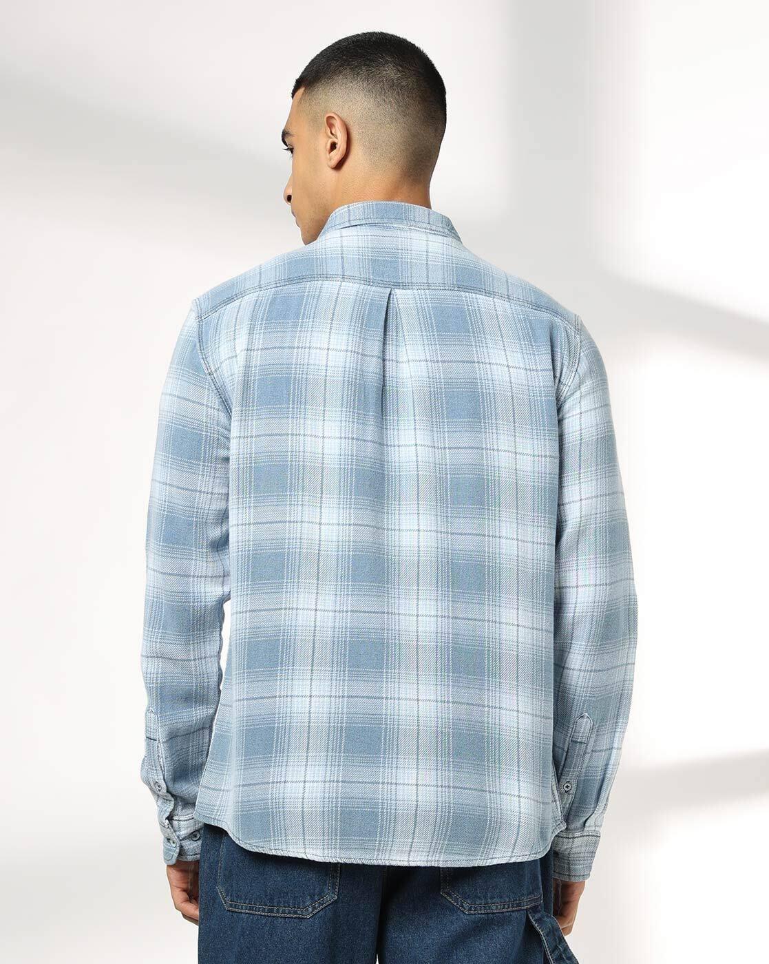 DNMX | Men Checks Regular Fit Shirt|3