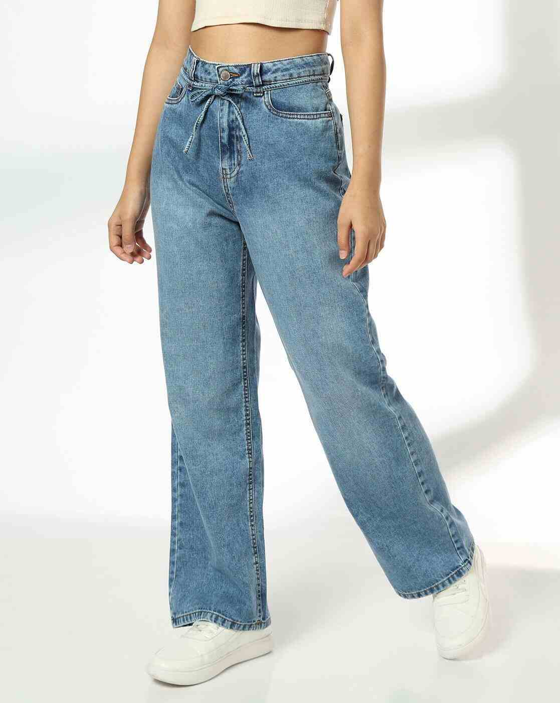 DNMX | Women High-Rise Mom Fit Jeans|0