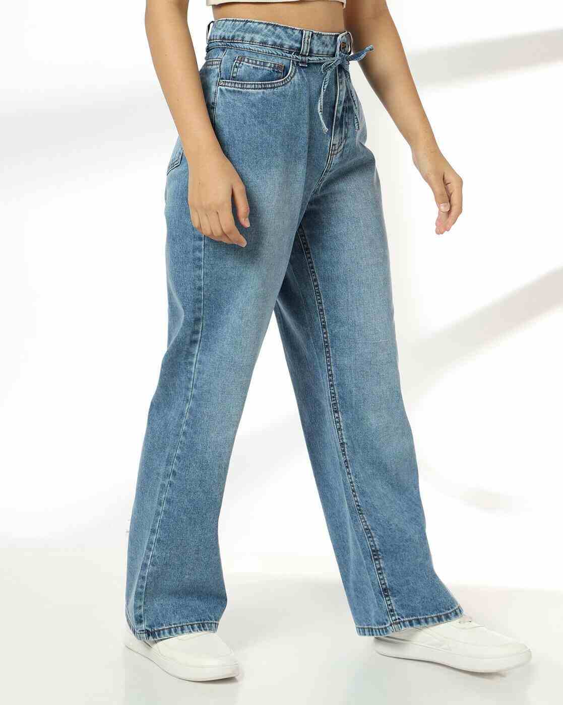 DNMX | Women High-Rise Mom Fit Jeans|1