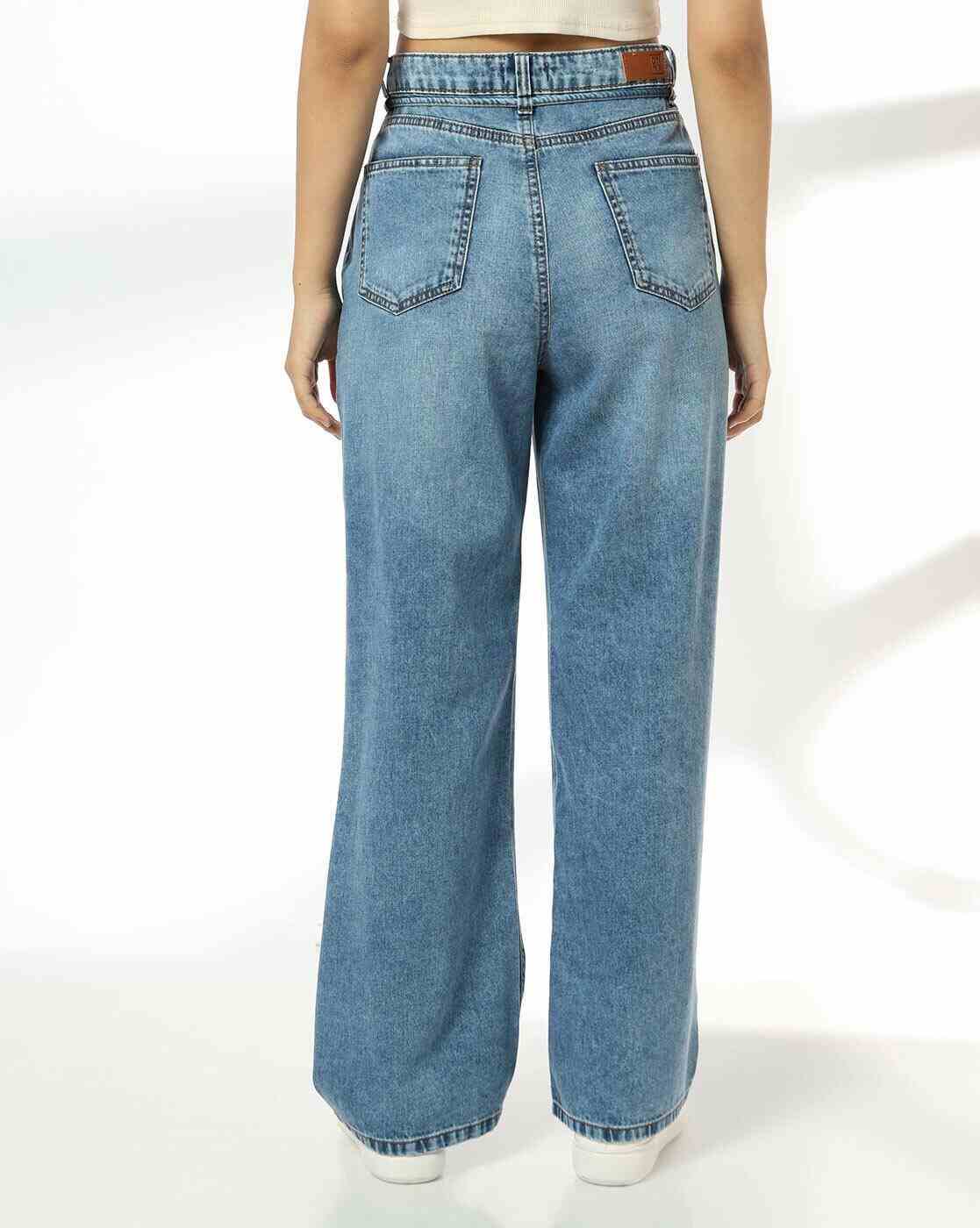 DNMX | Women High-Rise Mom Fit Jeans|2