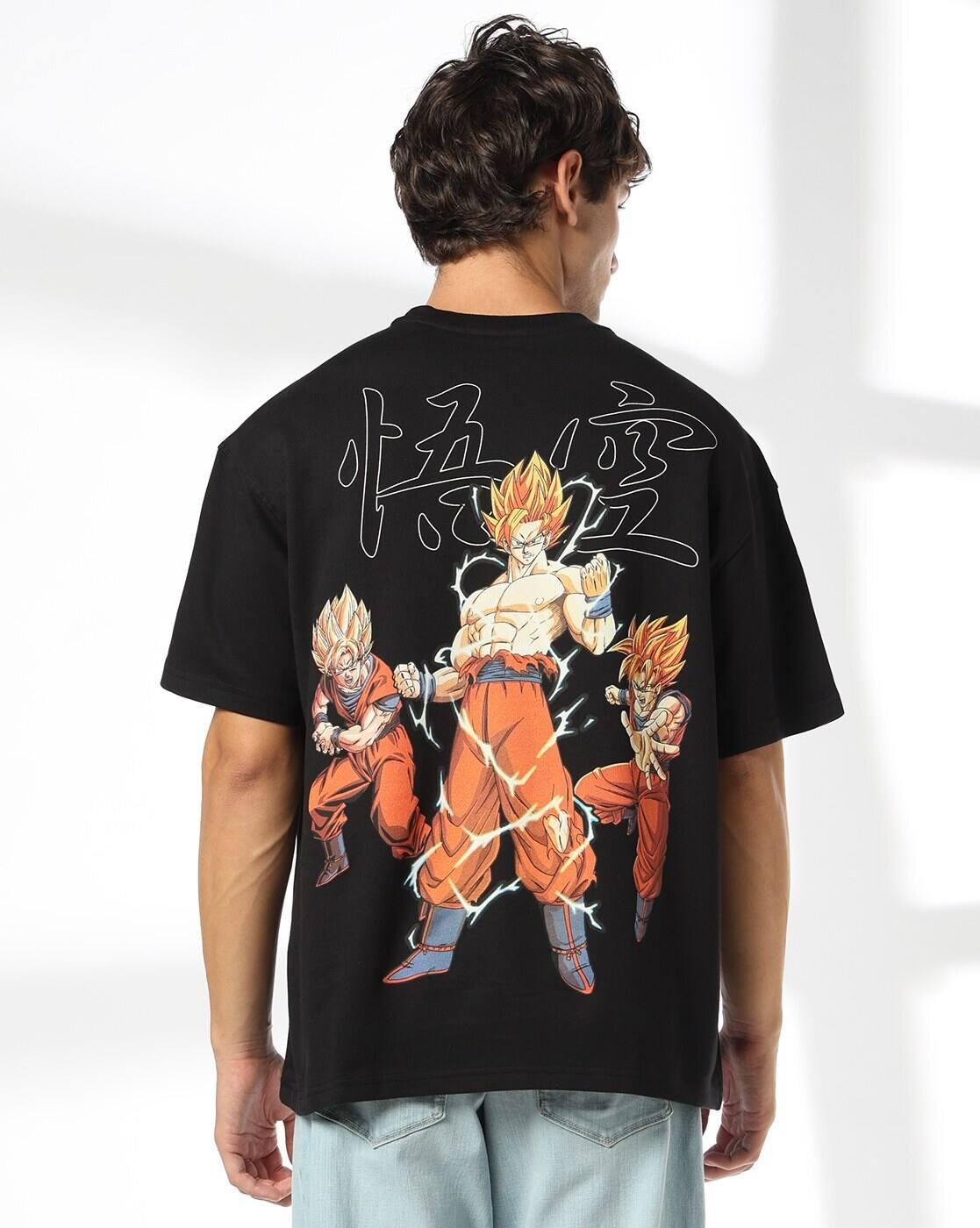 DNMX | Men Graphic Print Boxy Fit Crew-Neck T-Shirt|2