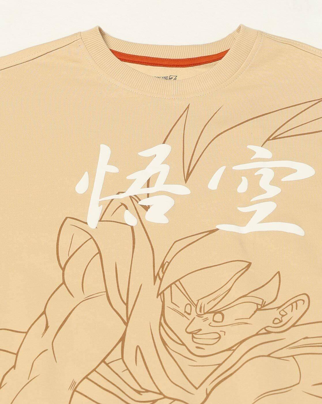 DNMX | Men Goku Printed Boxy Fit T-Shirt|5