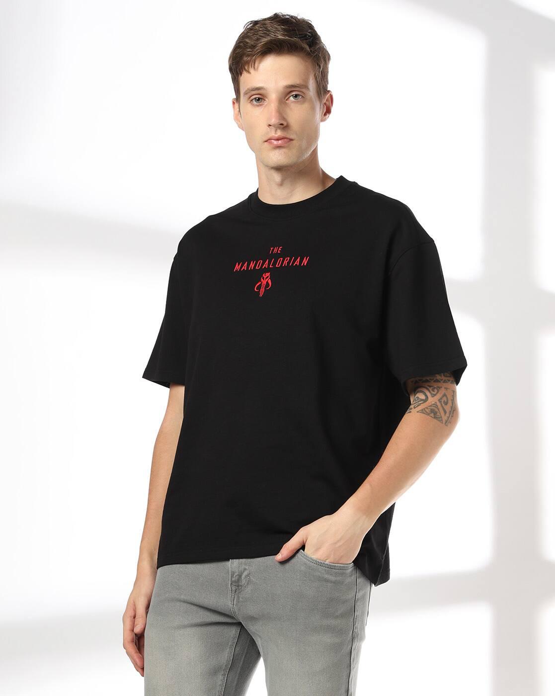 DNMX | Men Graphic Printed Boxy Fit T-Shirt|1