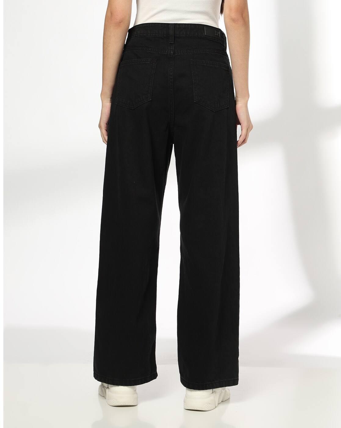DNMX | Women High-Rise Wide-Leg Jeans|2