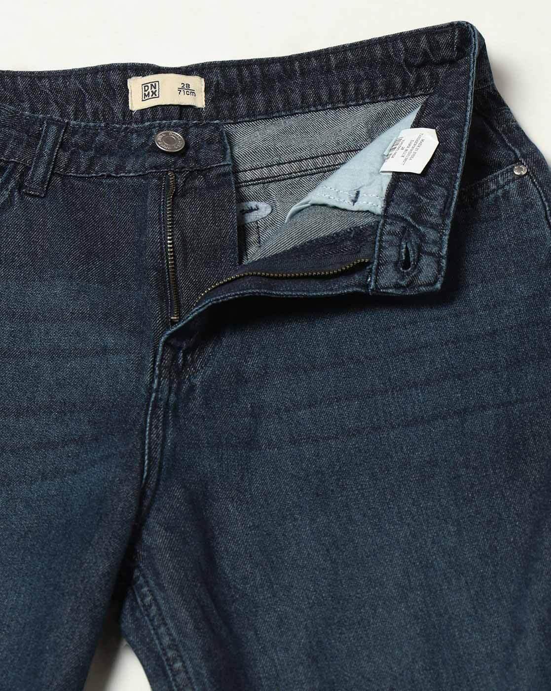 DNMX | Women Lightly Washed Straight Jeans|4