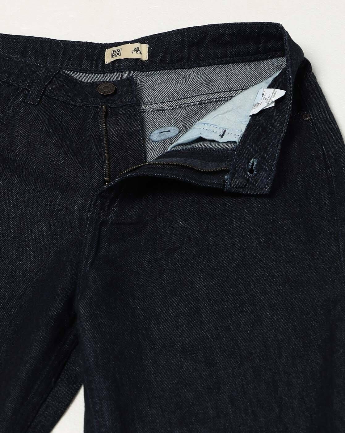 DNMX | Women Lightly Washed Straight Jeans|3
