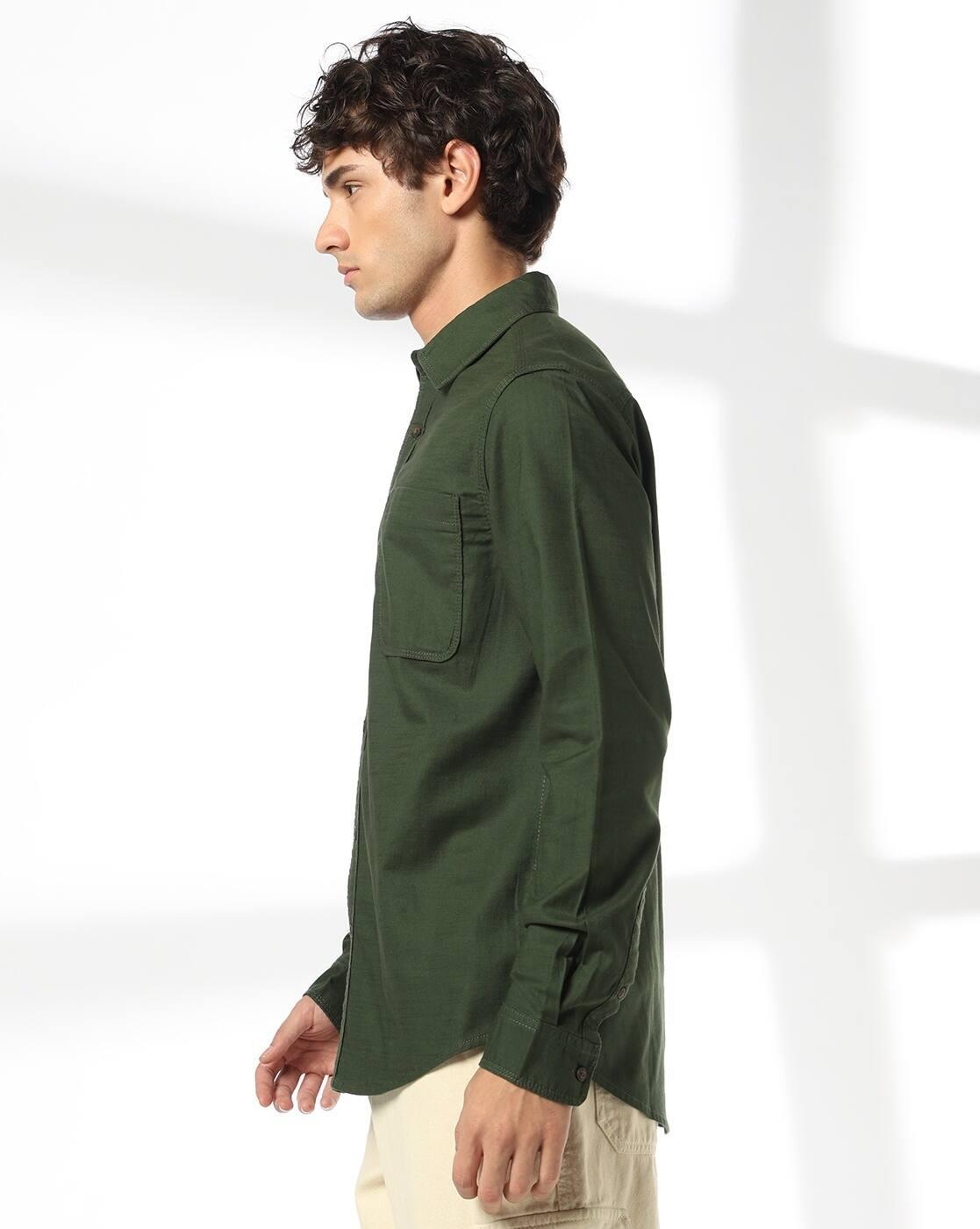 DNMX | Men Regular Fit Classic Shirt|1