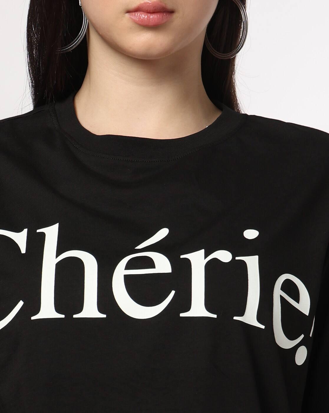 DNMX | Women Typographic Print Loose Fit Crew-Neck T-Shirt|3
