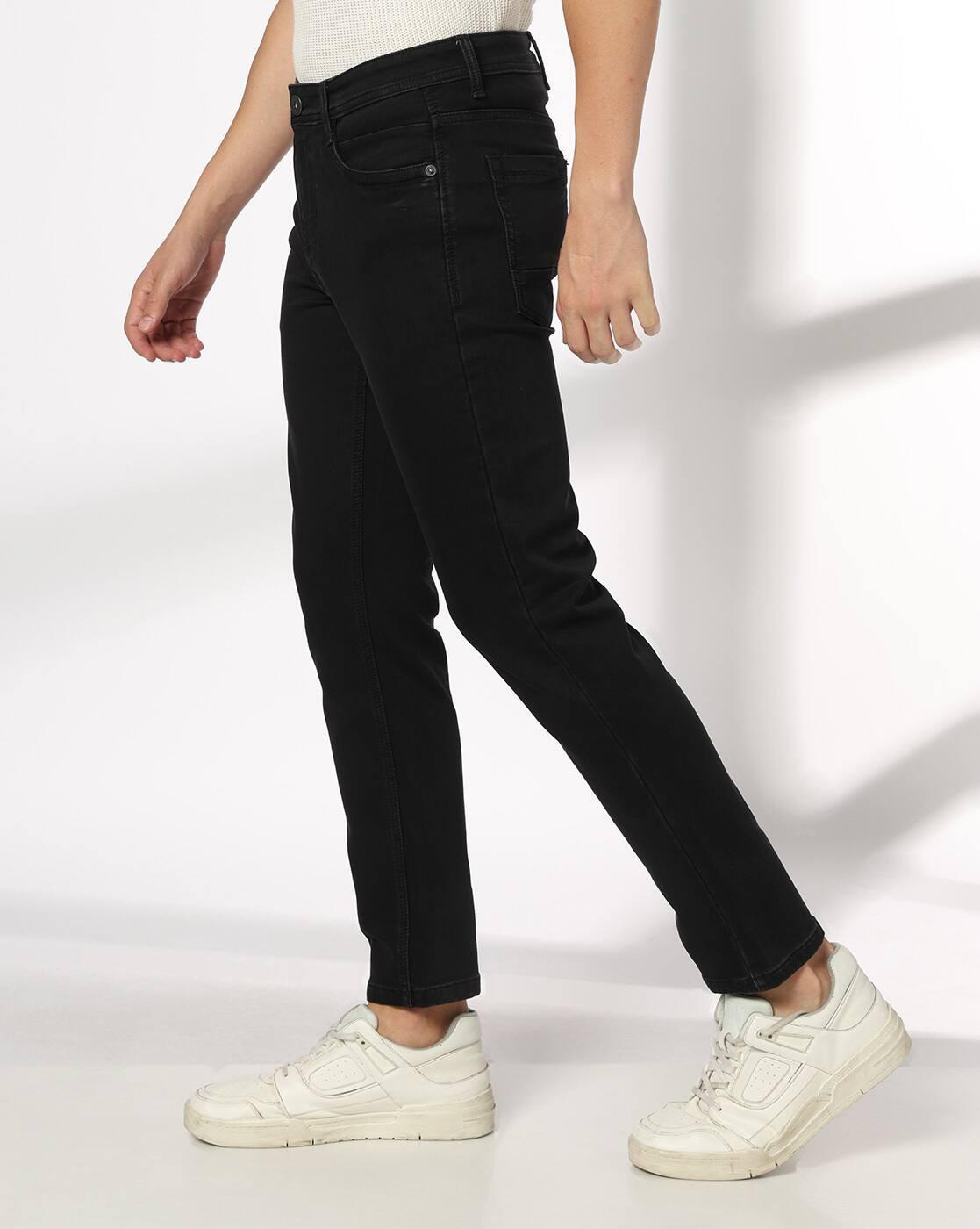 DNMX | Men Mid-Rise Slim Fit Jeans|1