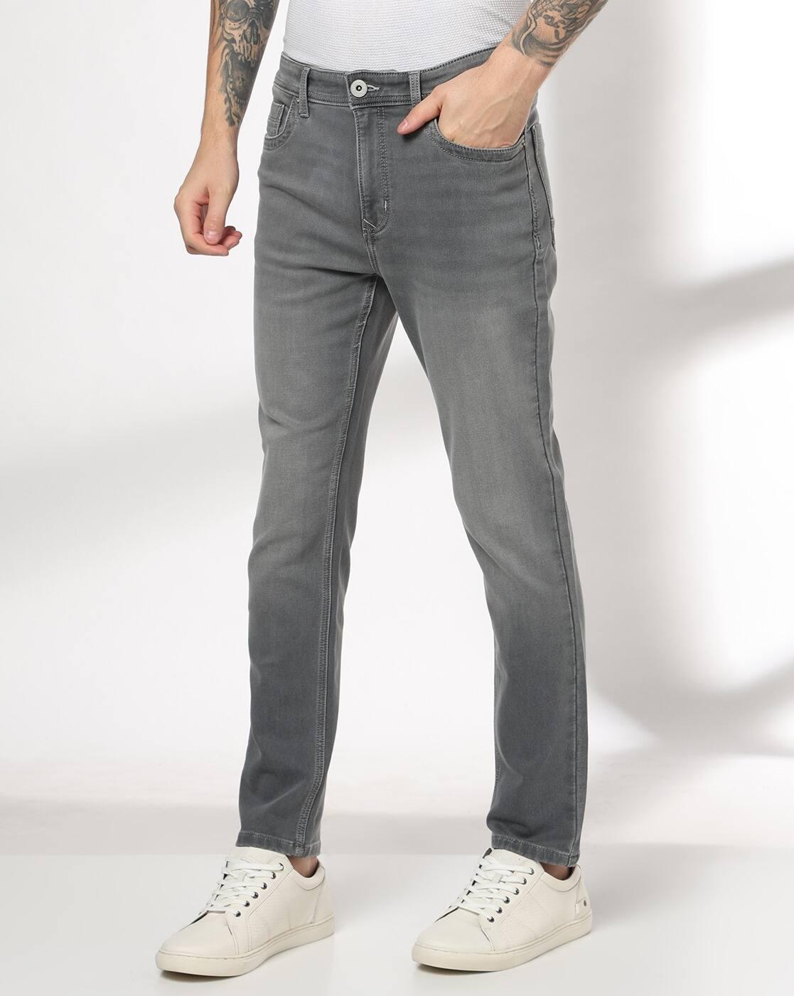 DNMX | Men Mid-Rise Slim Fit Jeans|0