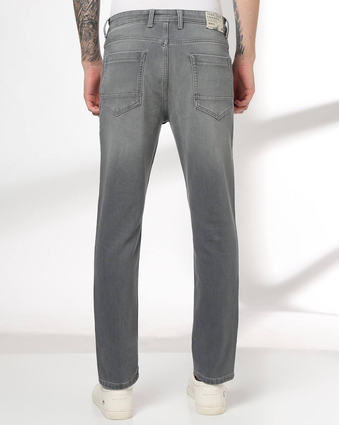 DNMX | Men Mid-Rise Slim Fit Jeans|2
