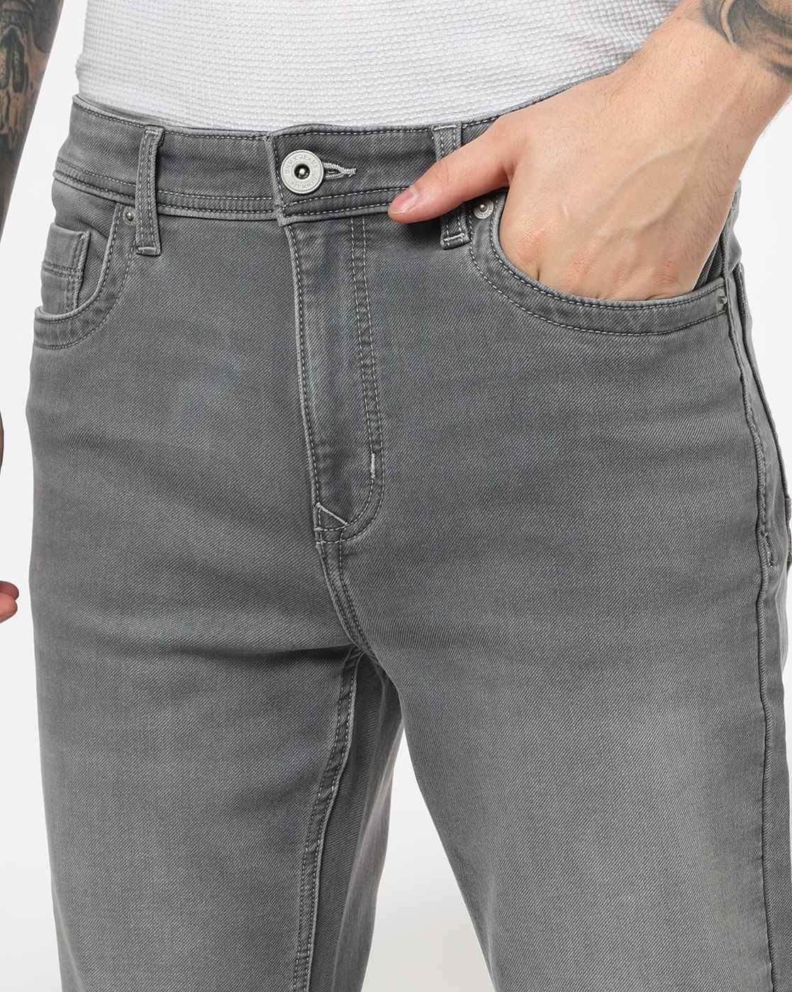 DNMX | Men Mid-Rise Slim Fit Jeans|3