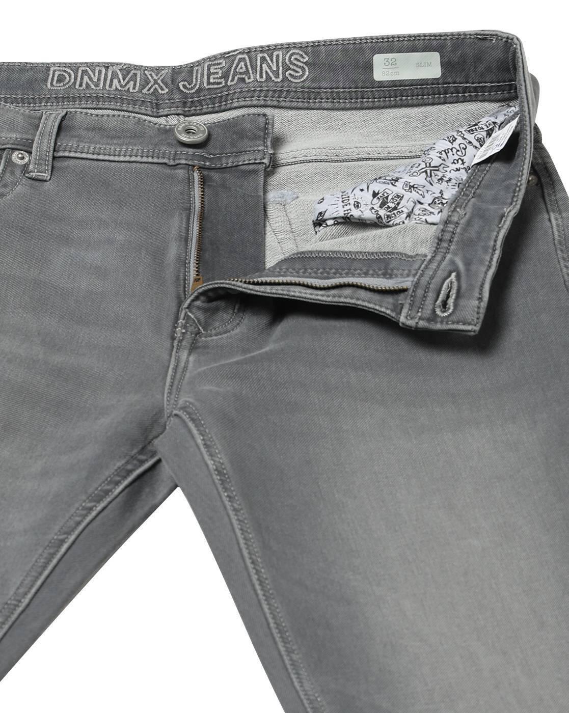 DNMX | Men Mid-Rise Slim Fit Jeans|4