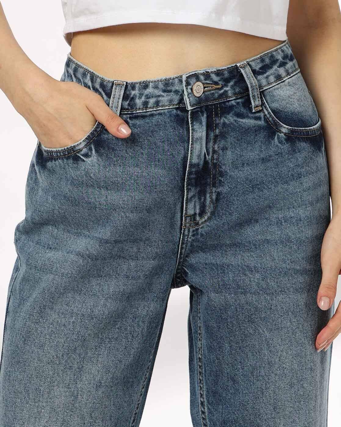 DNMX | Women Washed Slim Fit Jeans|3