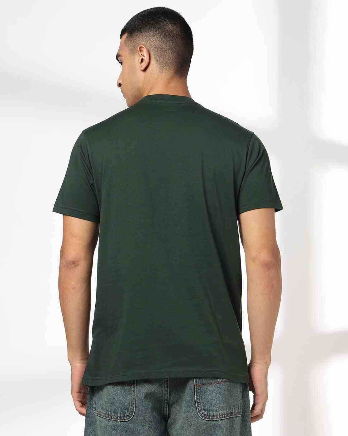 DNMX | Men Graphic Print Regular Fit Crew-Neck T-Shirt|2