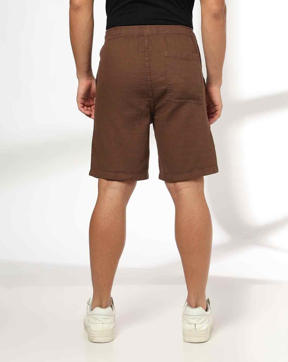 DNMX | Men Regular Fit Shorts with Insert Pockets|2
