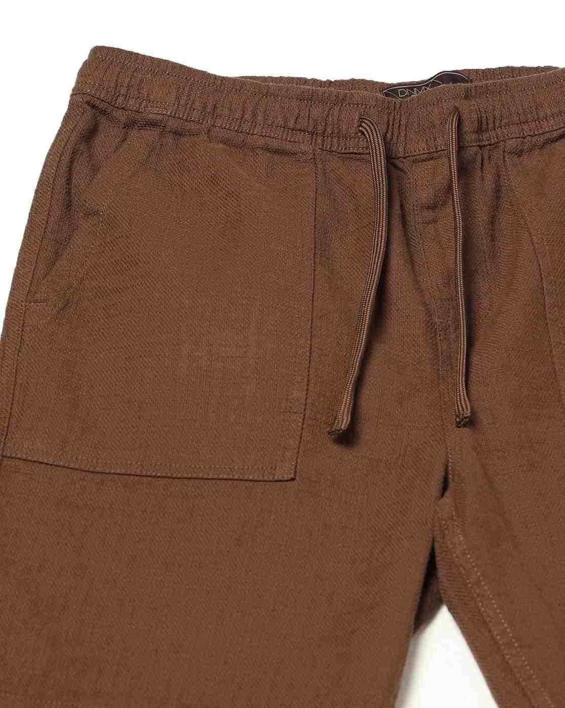DNMX | Men Regular Fit Shorts with Insert Pockets|4