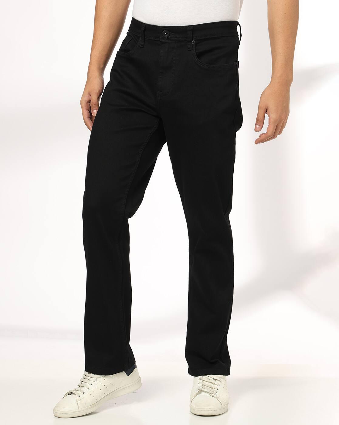 DNMX | Men Mid-Rise Straight Jeans|0