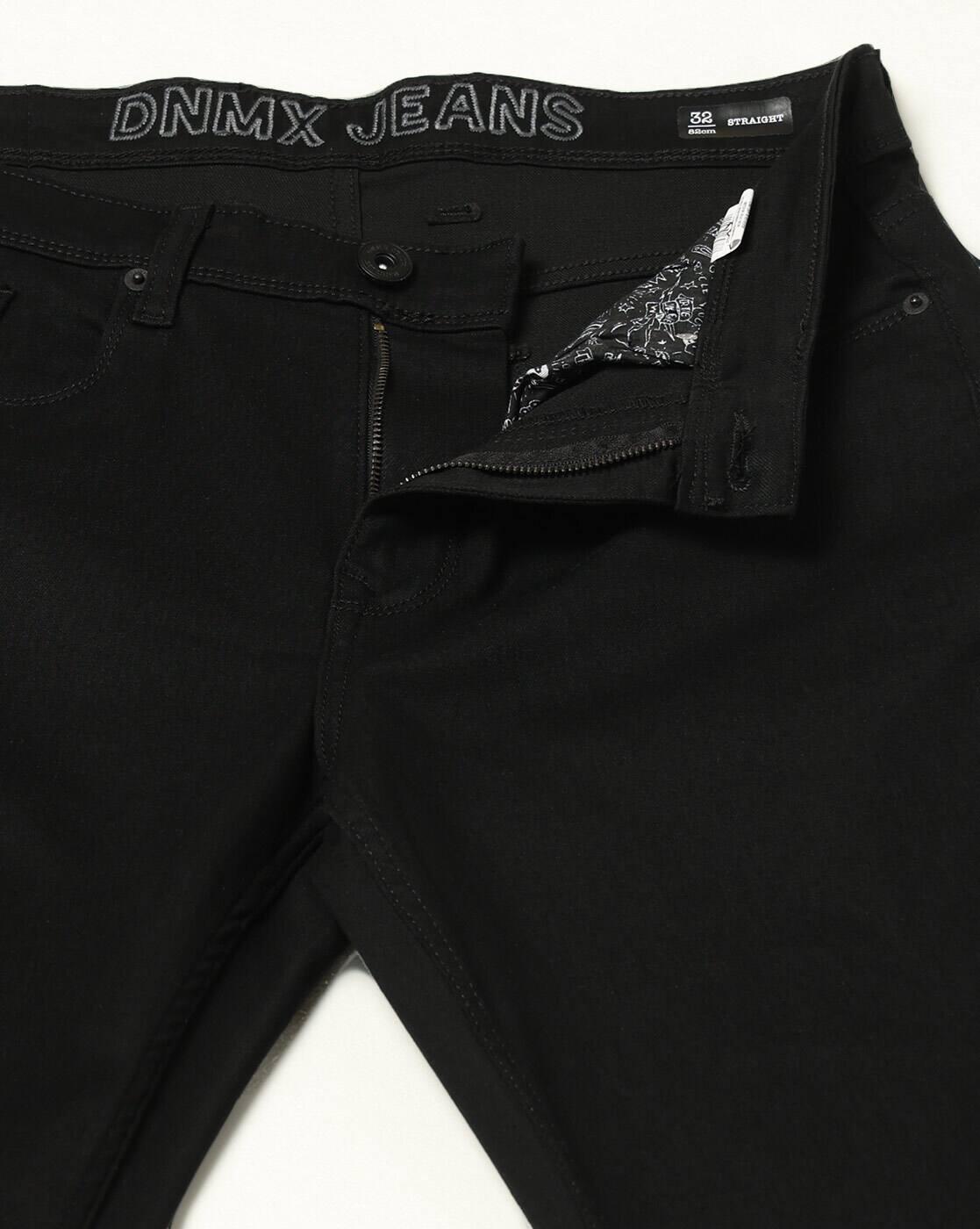 DNMX | Men Mid-Rise Straight Jeans|4