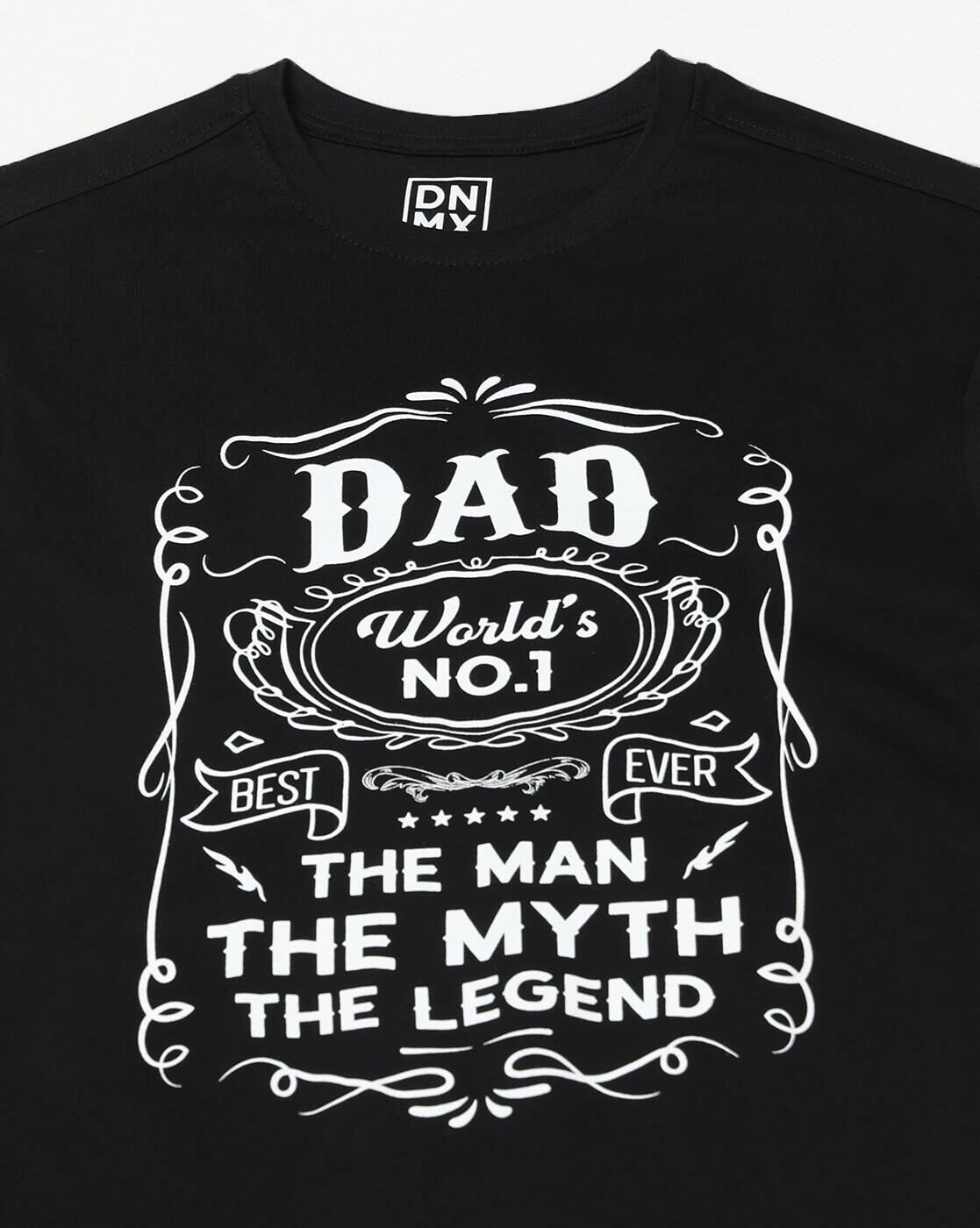 DNMX | Men Typographic Print Regular Fit Crew-Neck T-Shirt|3