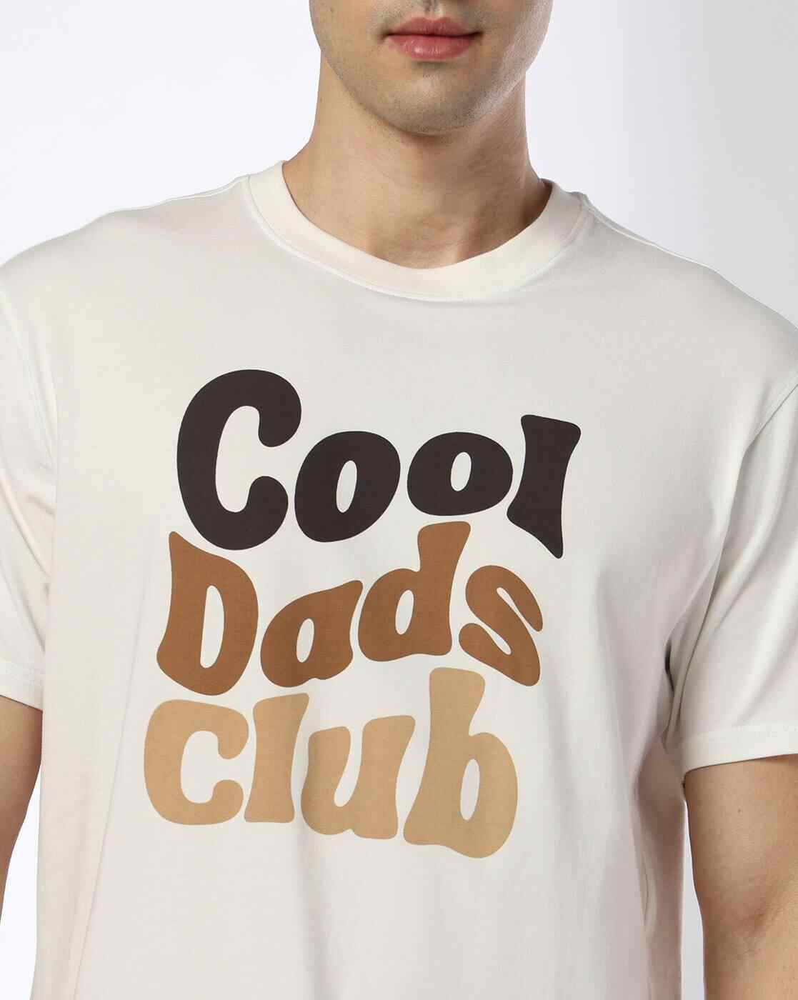 DNMX | Men Typographic Print Regular Fit Crew-Neck T-Shirt|3