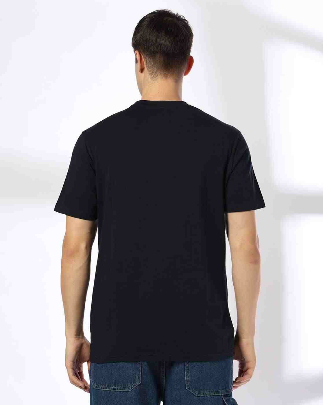 DNMX | Men Graphic Print Regular Fit Crew-Neck T-Shirt|2
