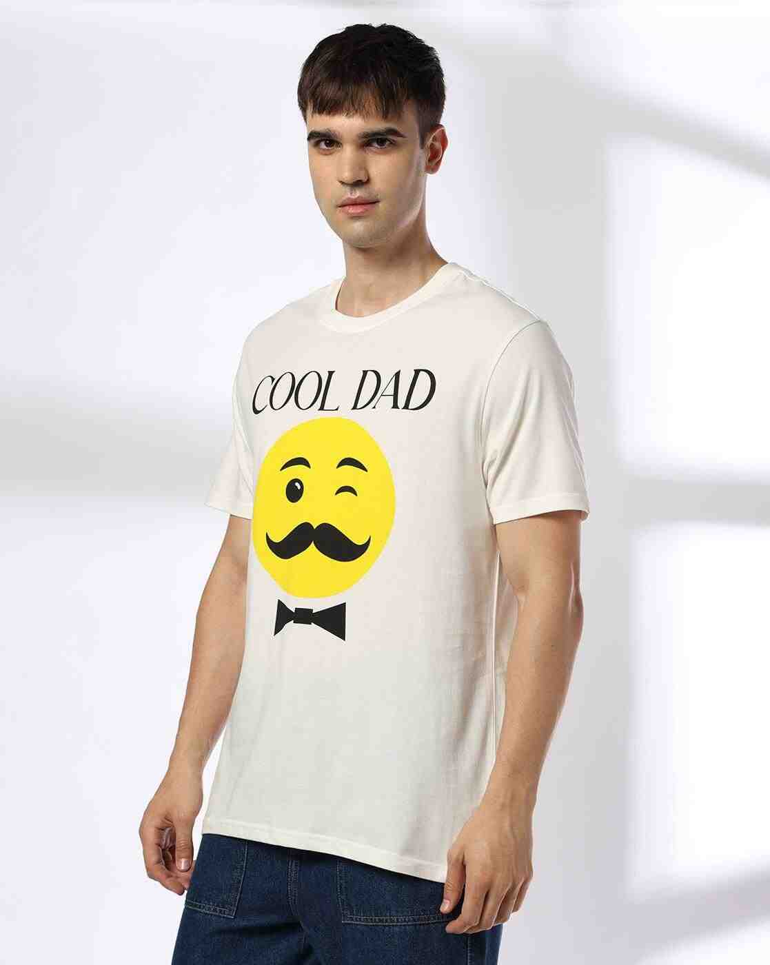 DNMX | Men Graphic Print Regular Fit Crew-Neck T-Shirt|1