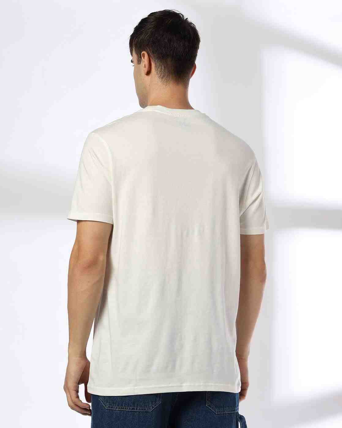 DNMX | Men Graphic Print Regular Fit Crew-Neck T-Shirt|2