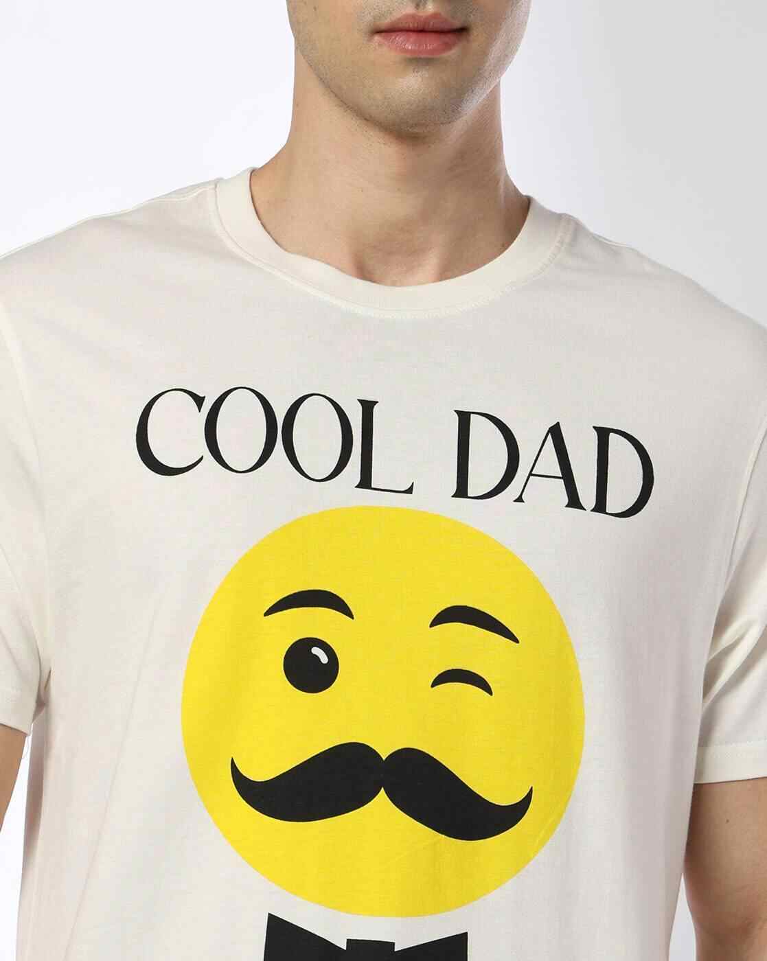DNMX | Men Graphic Print Regular Fit Crew-Neck T-Shirt|3