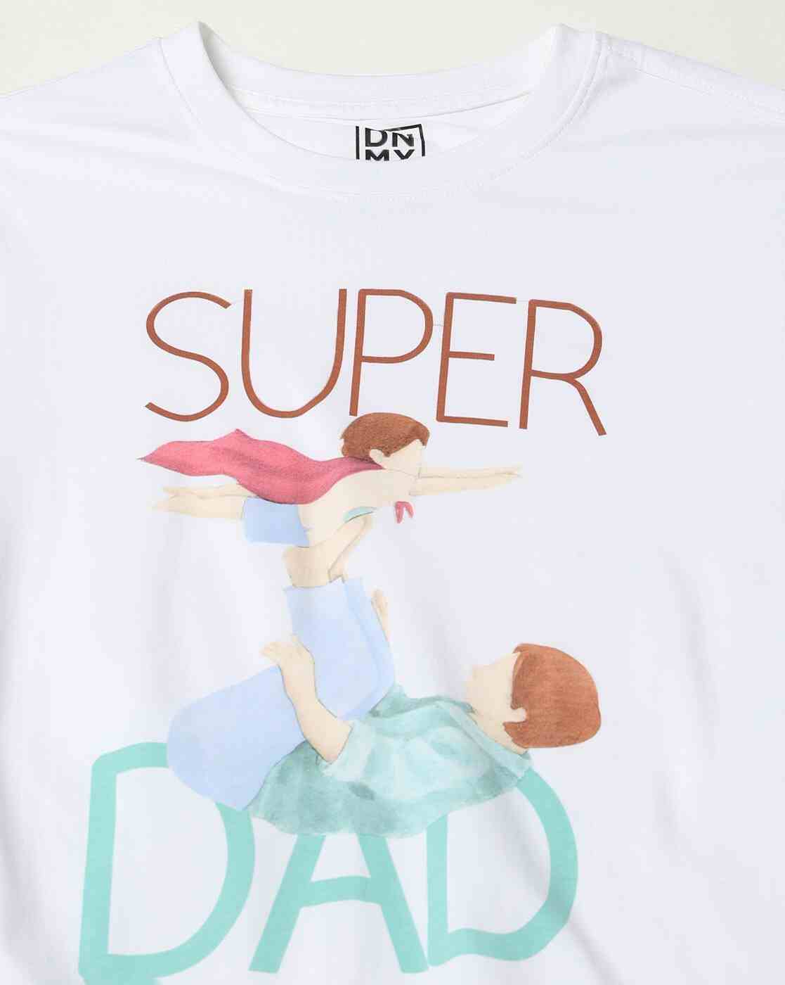 DNMX | Men Printed Regular Fit Crew-Neck T-Shirt|4