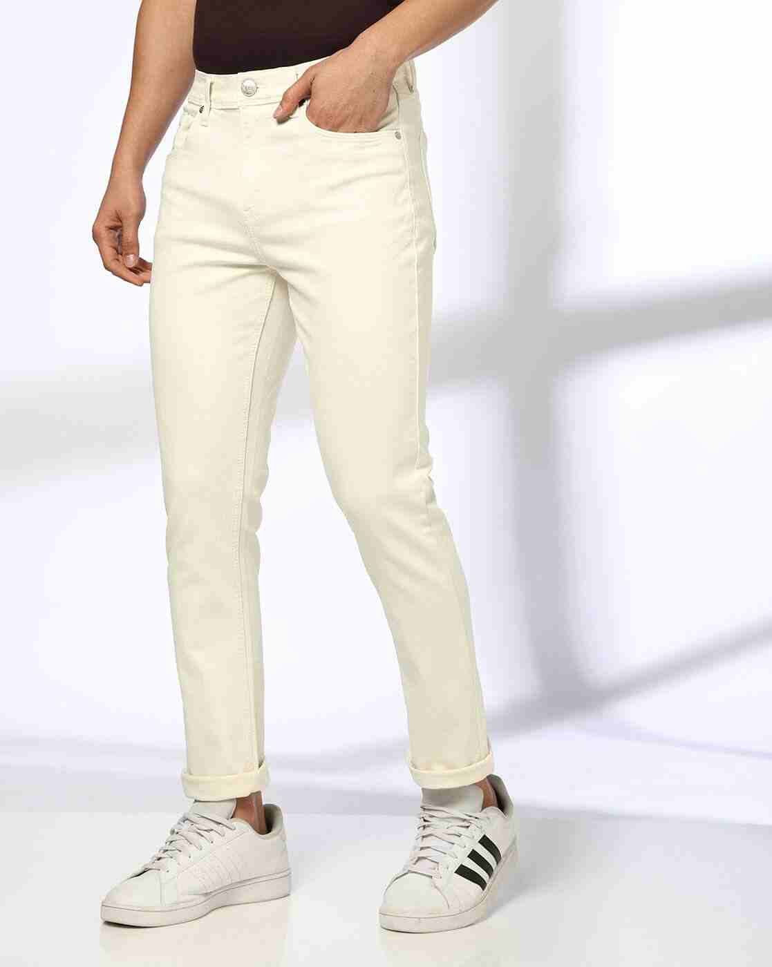 DNMX | Men Slim Fit Mid-Rise Jeans|0