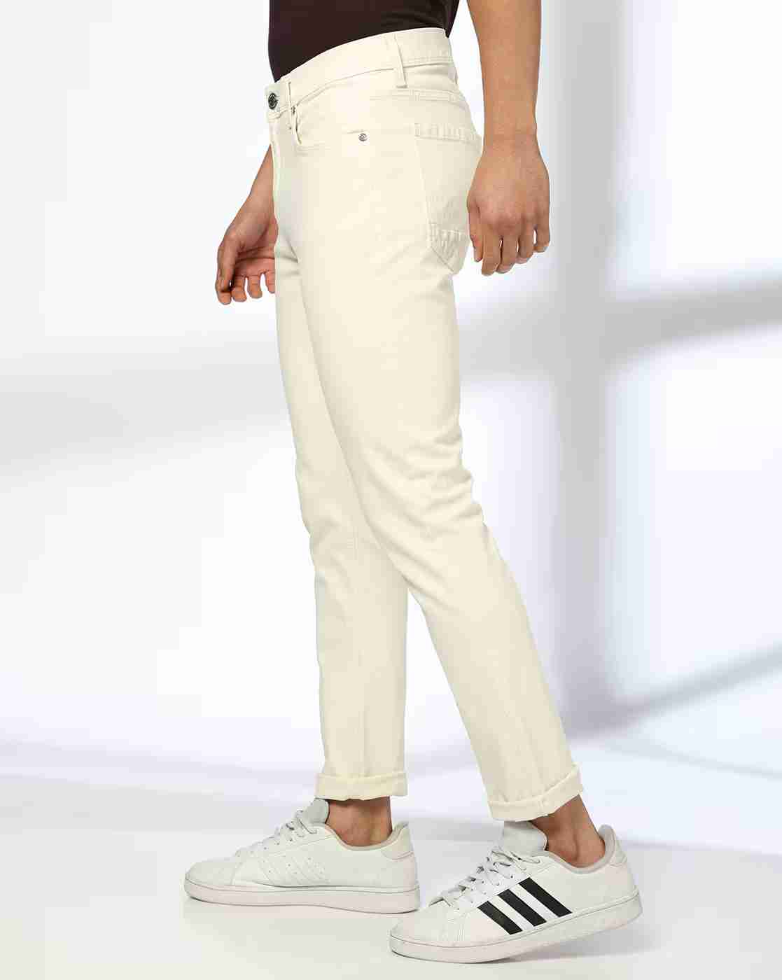 DNMX | Men Slim Fit Mid-Rise Jeans|1