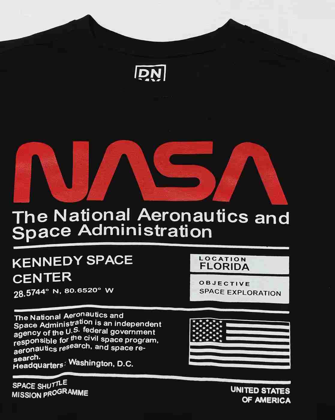 DNMX | Men Printed Regular Fit Crew-Neck T-Shirt|4